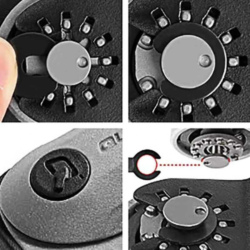 5 SZTUK 35MM Brzeszczot do drewna ze stali wysokowęglowej Uniwersalny obrotowy brzeszczot do cięcia cienkiego metalu Wielofunkcyjne brzeszczoty do cięcia 5 SZTUK 35MM