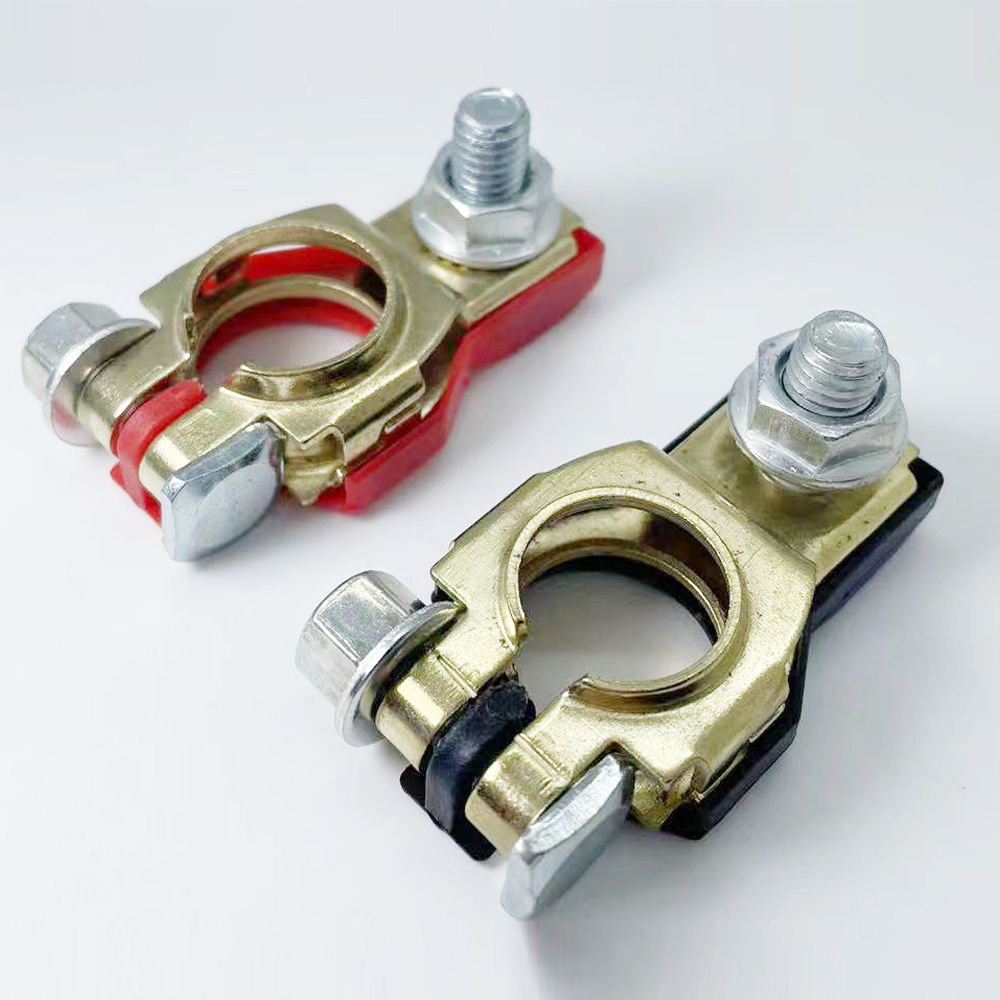 12V 24V Quick Release Disconnect Auto Batterij Terminal Connectors Top Post Auto Draad Kabel Klem Voor Boot Race auto