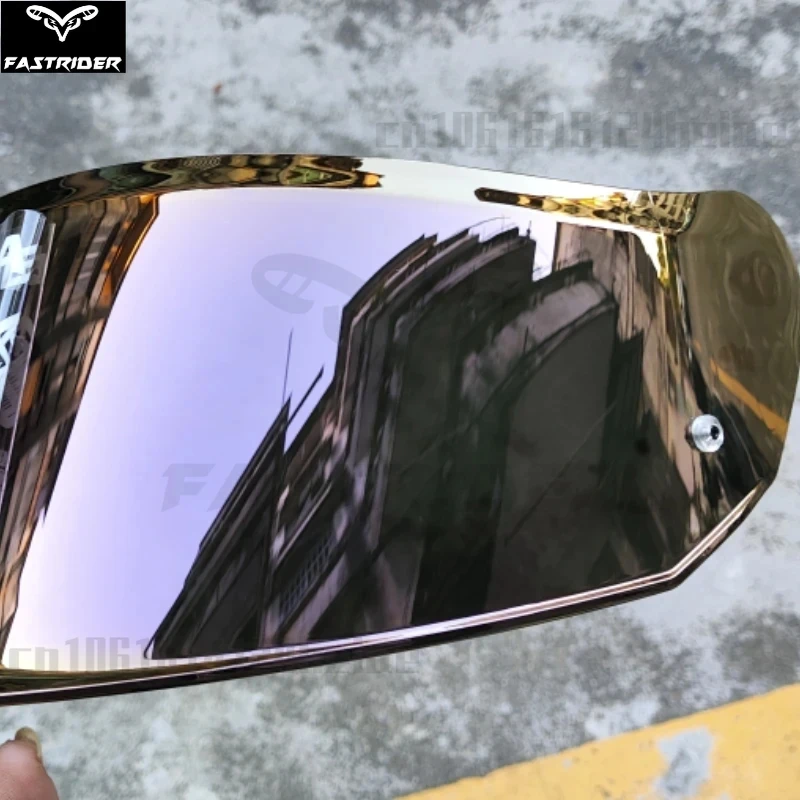 LS2 ff808 lente para casco de motocicleta viseras de Color lente plateada pegatina antiniebla accesorios para casco