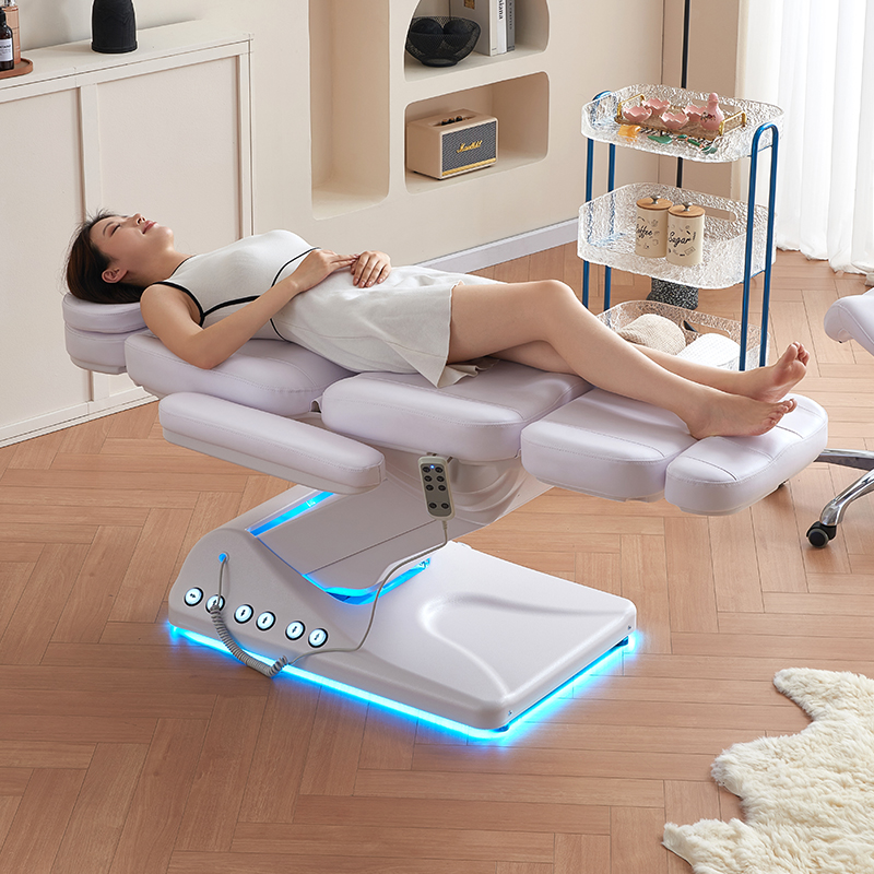 Cama eléctrica de belleza para masaje, cama de cirugía automática, elevación de inyección de tatuaje, micro cama de masaje, cama de tatuaje médico