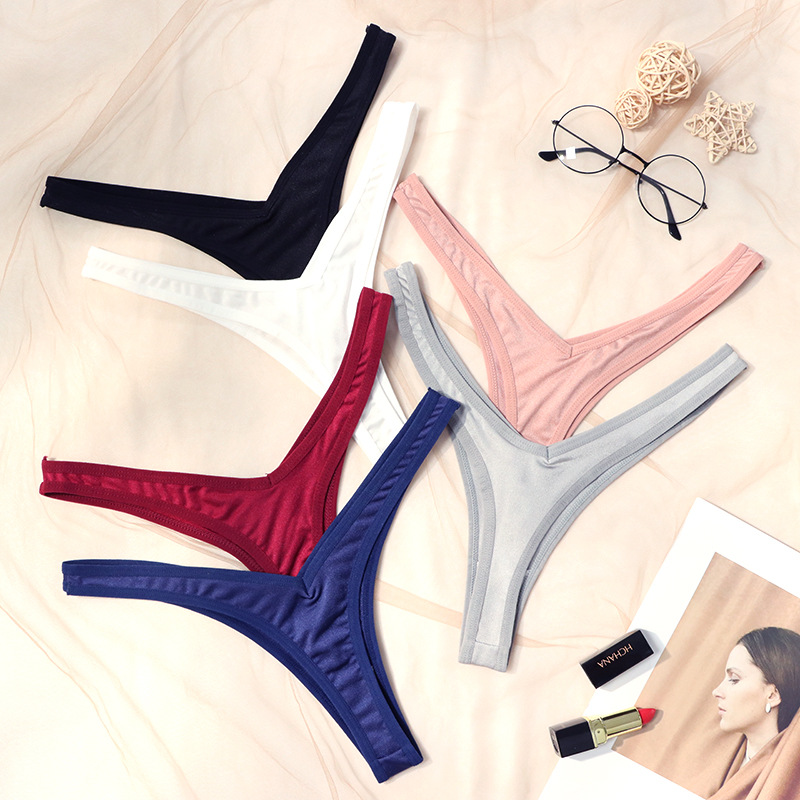 2025 сексуальные простые трусы с низкой талией, женские оптовые стринги, новые брюки с подъемом бедер
