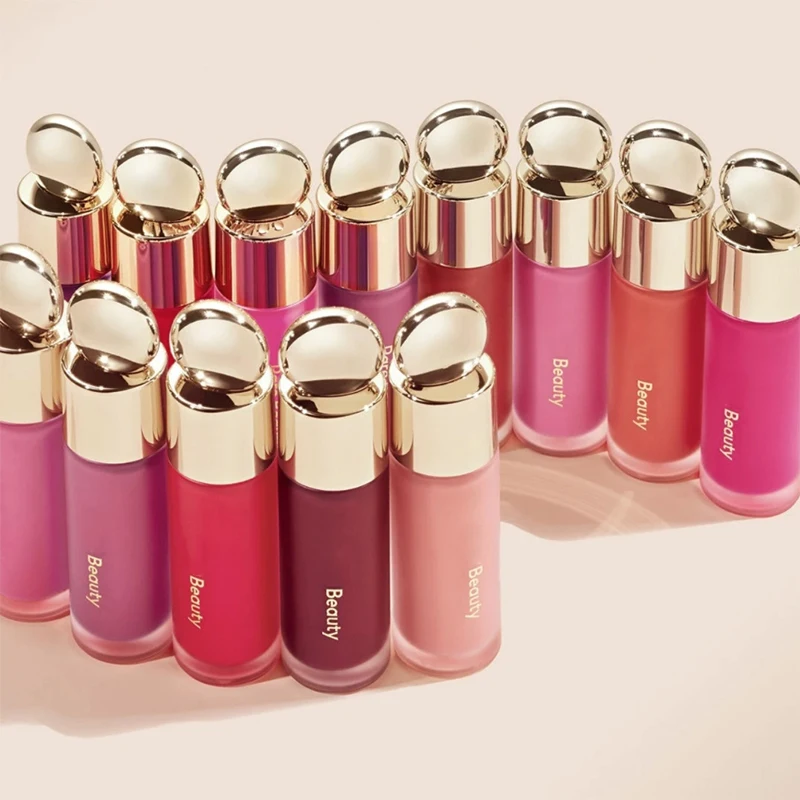 Rose Beauty Rossetto Fard Crema Occhi Fard liquido Impermeabile Mositure Contorno viso Ombra Fard Fard liquido Trucco grassoccio
