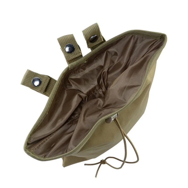 MOLLE Dump Pouch การล่าสัตว์ Mag Recovery Bag Drawstring นิตยสารรีไซเคิล Storage Pack การล่าสัตว์ผู้ถือเกียร์
