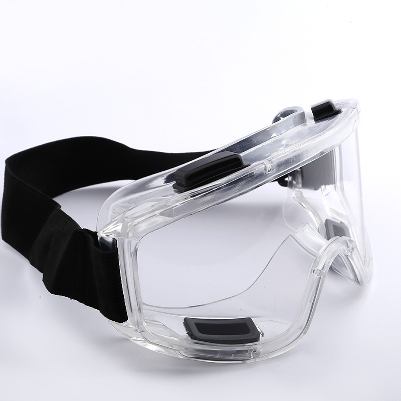 Safety Glasses - Splash-Proof, Dust-Proof & Sand-Proof Goggles, Adjustable Clear Eyewear for Cycling, Skiing and Sports