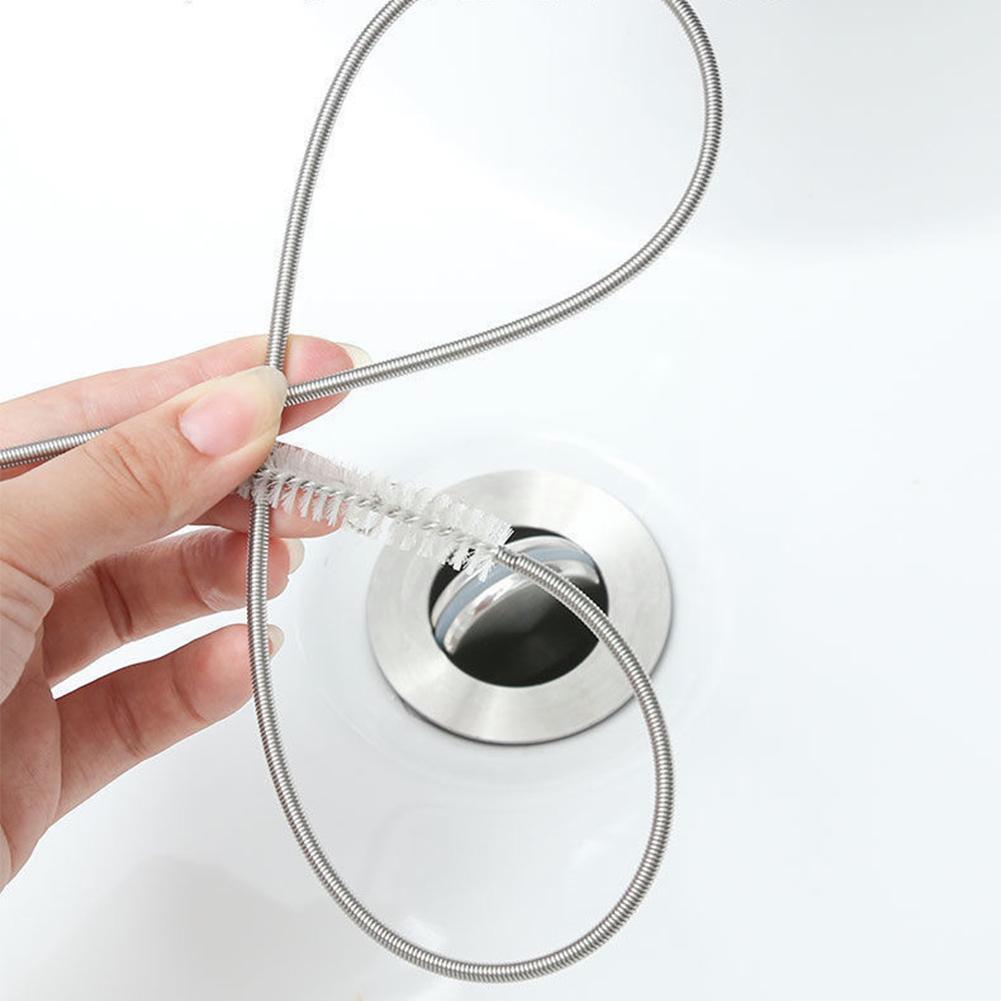 Cepillo de limpieza de parabrisas para puerta de techo solar de coche, bloqueador automático, orificio de drenaje, cepillo de limpieza de tuberías, herramientas para techo solar Z6F7