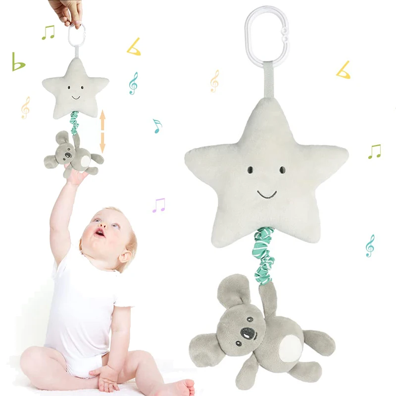 赤ちゃん用の音楽製おもちゃの吊り下げ,赤ちゃん用の感覚玩具,さまざまなモデル,ベビーカー,ベビーシート用