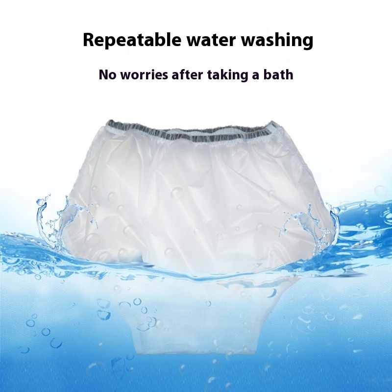 Ropa interior postoperatoria de circuncisión para adultos y niños, impermeable, para hemorroides, baño, cesárea, limpieza, cepillado, maternidad