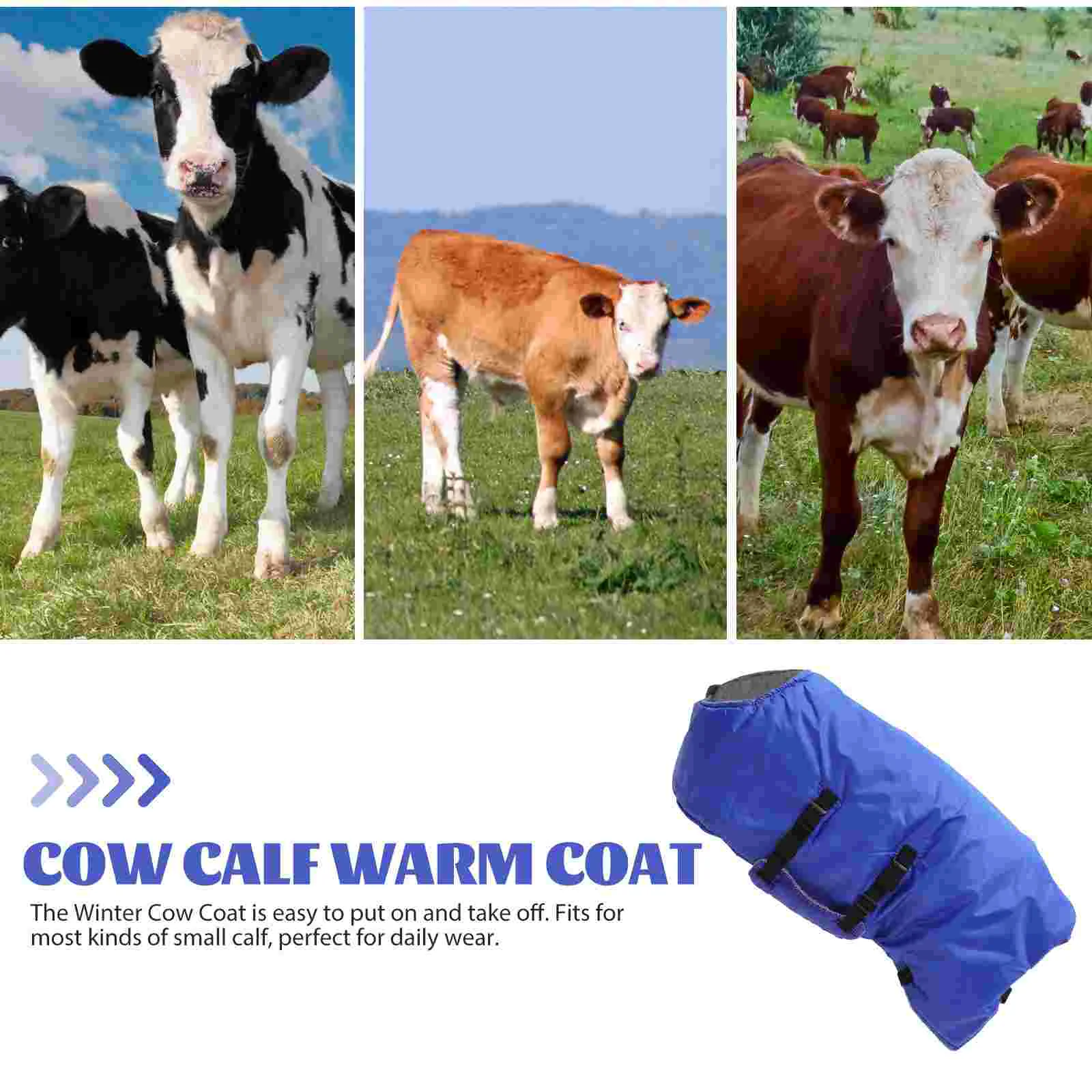 Wadenweste Winterkleidung Warme Fleecedecke Kleidung Ziege Sherpa Bekleidung Tierbedarf Ranch