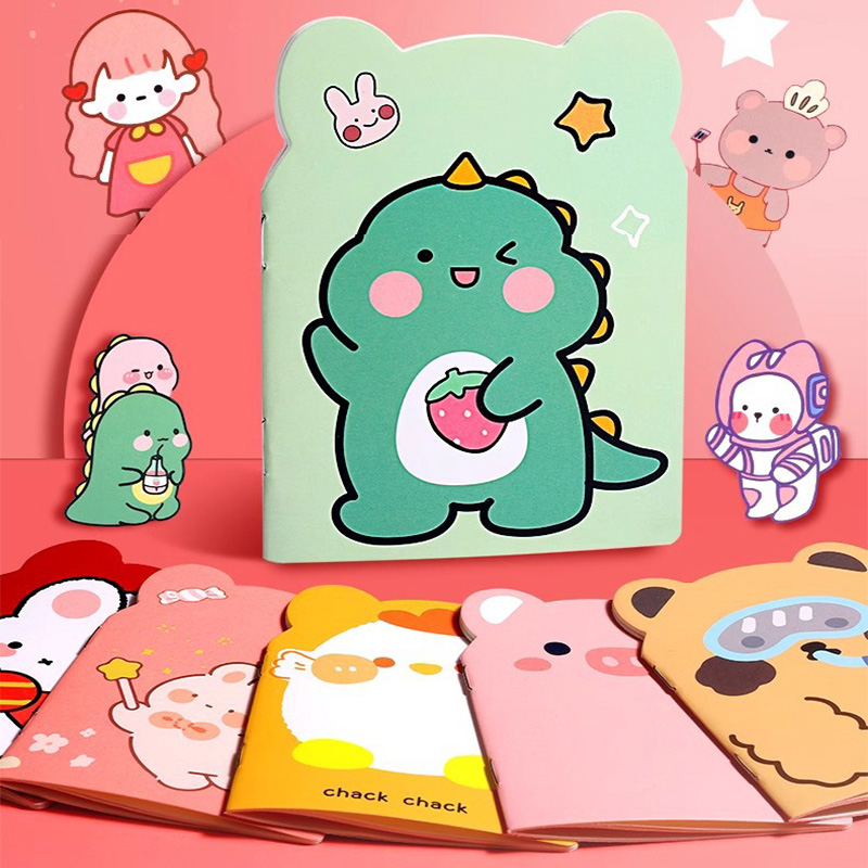 20pcs การ์ตูนน่ารัก Mini Notebook แบบพกพาขนาดเล็ก Note Diary เด็ก Pocket Book รางวัลหนังสือเล่มเล็ก