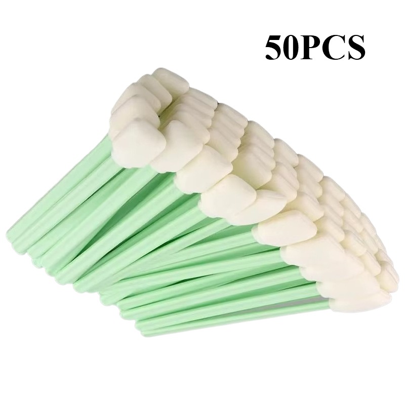 50 SZT. Gąbki do czyszczenia głowic drukujących Epson Roland Mimaki Mutoh