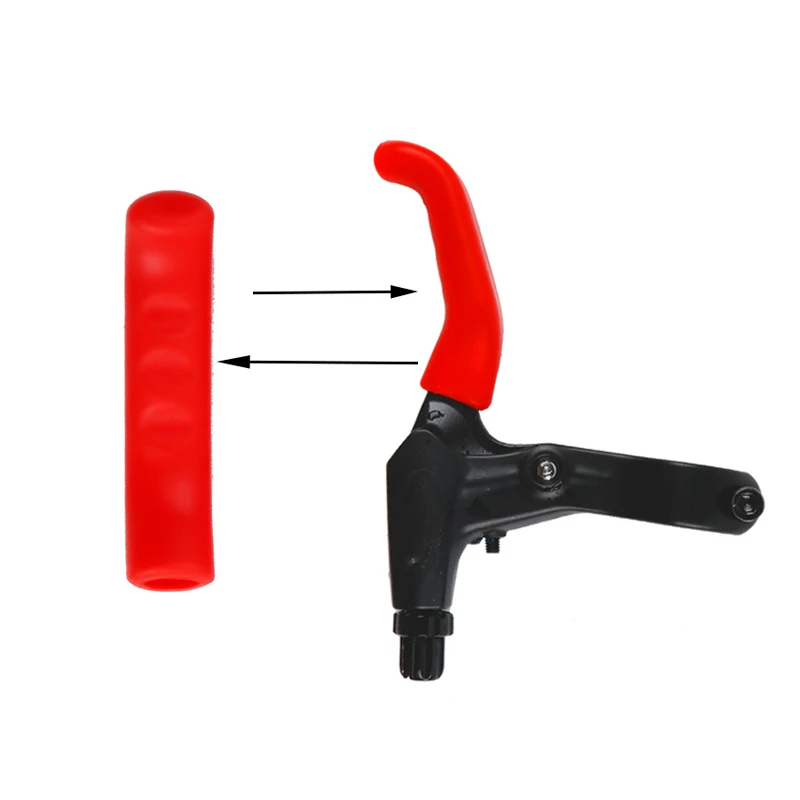 จักรยานเบรคมือจับซิลิโคนป้องกันจักรยานเสือภูเขาเบรค LEVER Protector ฝาครอบจักรยานเสือภูเขาขี่จักรยานอุปกรณ์เสริม