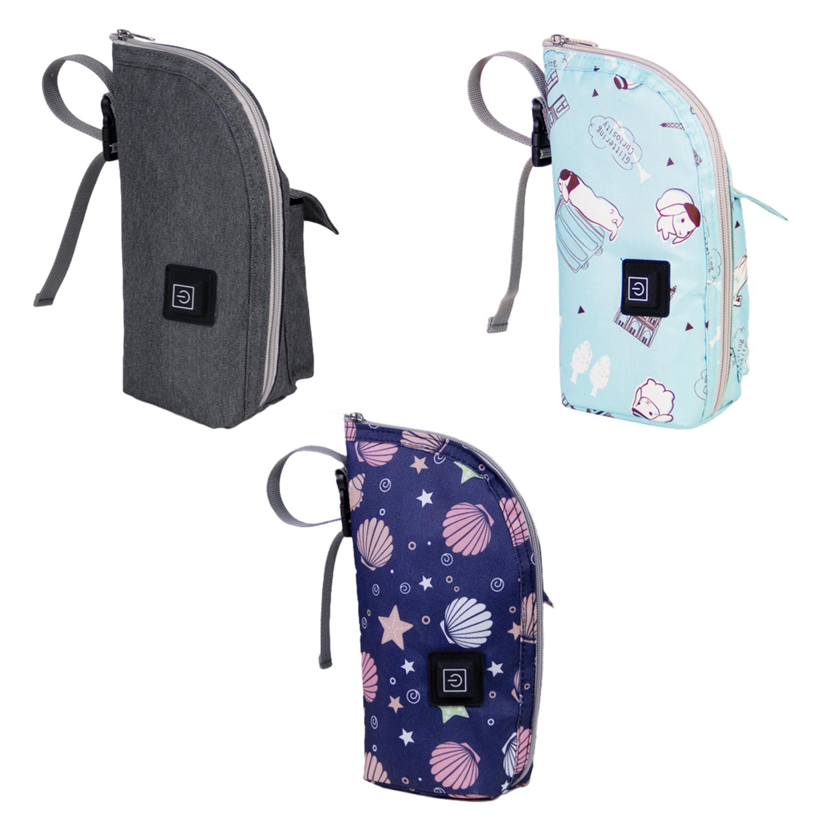 Infant Feed Bottle Bag, Breast Milk Bottle Heater Bottle Support, Milk Warmer for Trip