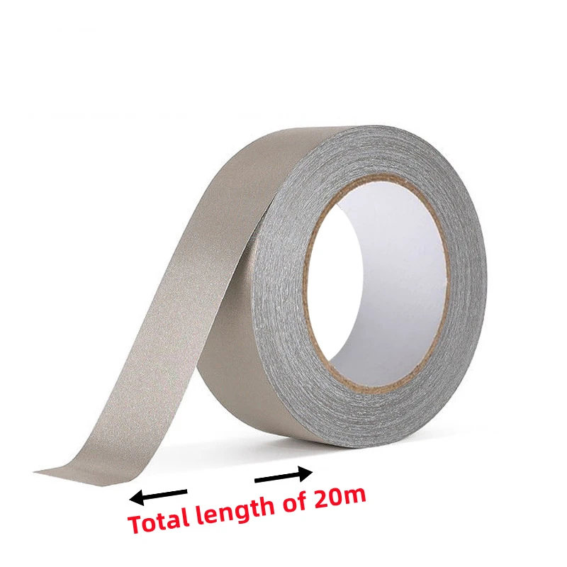 20 Meter Conductive Fabric Cloth Tape 5mm~50mm Width Single-Sided Laptop Cellphone LCD EMI Shielding Adhesive Tape 1PCS