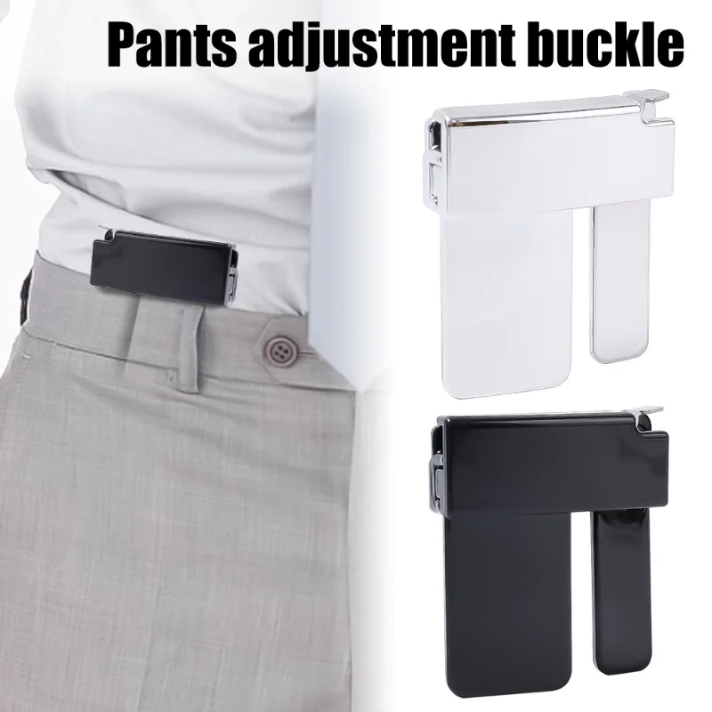 Clip retráctil de cintura plegable, costura de ropa multifunción, pantalones vaqueros extraíbles, hebilla de ajuste, Clip elástico para cinturón, suministro de costura