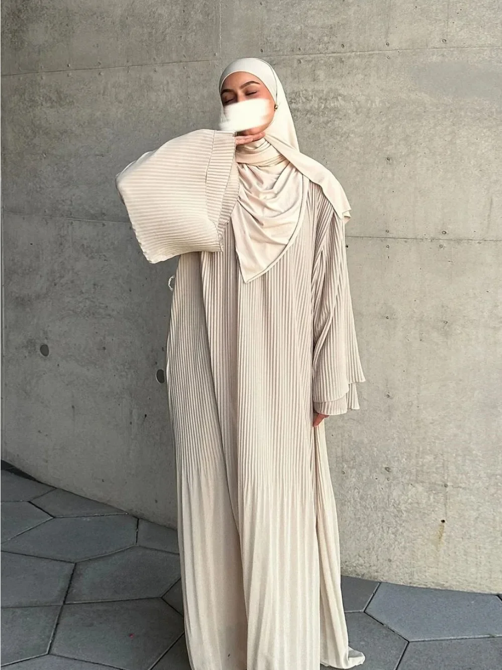 イスラム教徒の女性のためのイードドレス,プリーツスリーブ,フレアスリーブ,jalabiya kaftan,islam vestidos,arab,長いラマダン,モロッコ,dubai abayas,2024
