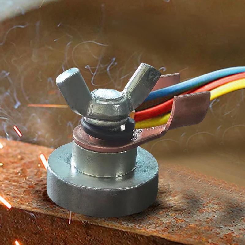 Braçadeira magnética do apoio da soldadura, aperto forte, liberação rápida, montagem