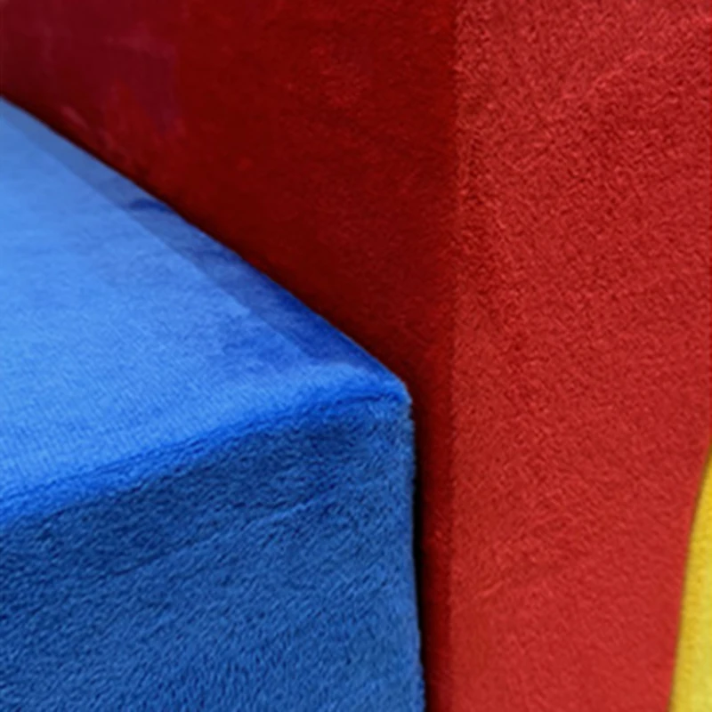Puffs sofás para niños dormitorio Modular sofá para niños habitación de niños sofá de juego suave gigante moderno bloque de construcción sofá de juego escalonado