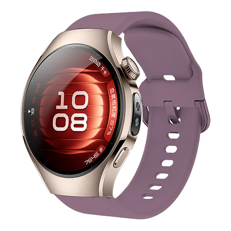 Correa de silicona de 18mm con hebilla colorida para Huawei Watch Gt4, correa de silicona con hebilla colorida de 41mm y 18mm para Huawei Gt5 41mm Watch5 42mm