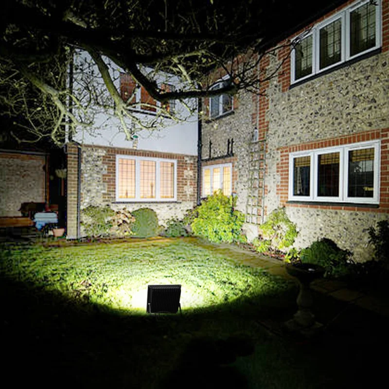 Outdoor Projector Geïntegreerde Oplaadtechniek Lamp Geïntegreerde Led Projectie Lamp Stadion Reclame Decoratieve Lamp Straat