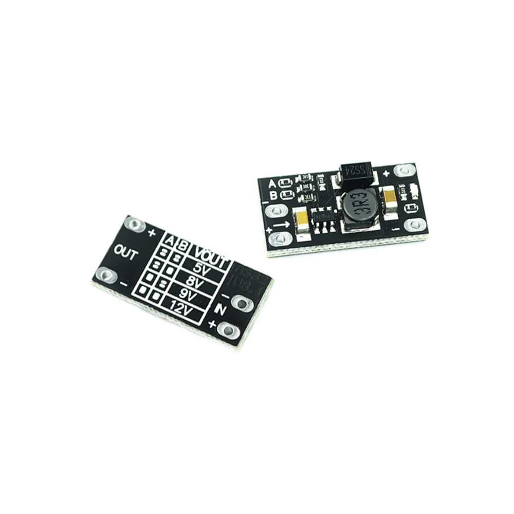 Multi-Function Mini Boost โมดูล Step Up Board 3.7V ถึง 5 V/8 V/9 V/12 V 1.5A ไฟ LED Diy อิเล็กทรอนิกส์แรงดันไฟฟ้าโมดูล