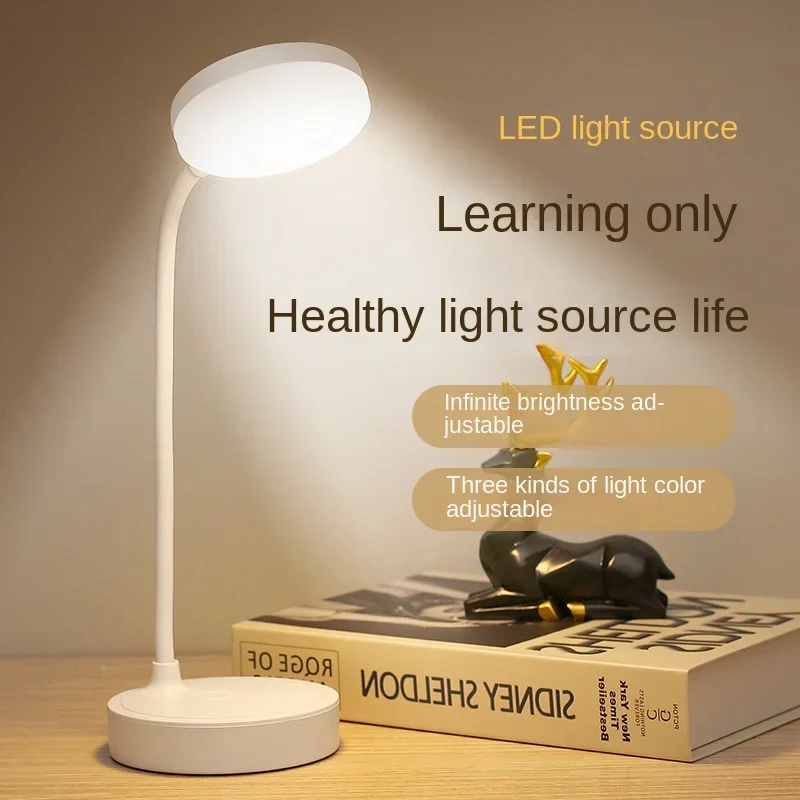 Set di un pezzo di lampada da tavolo per la protezione degli occhi per l'apprendimento a LED lampada da notte lampada da tavolo per studenti