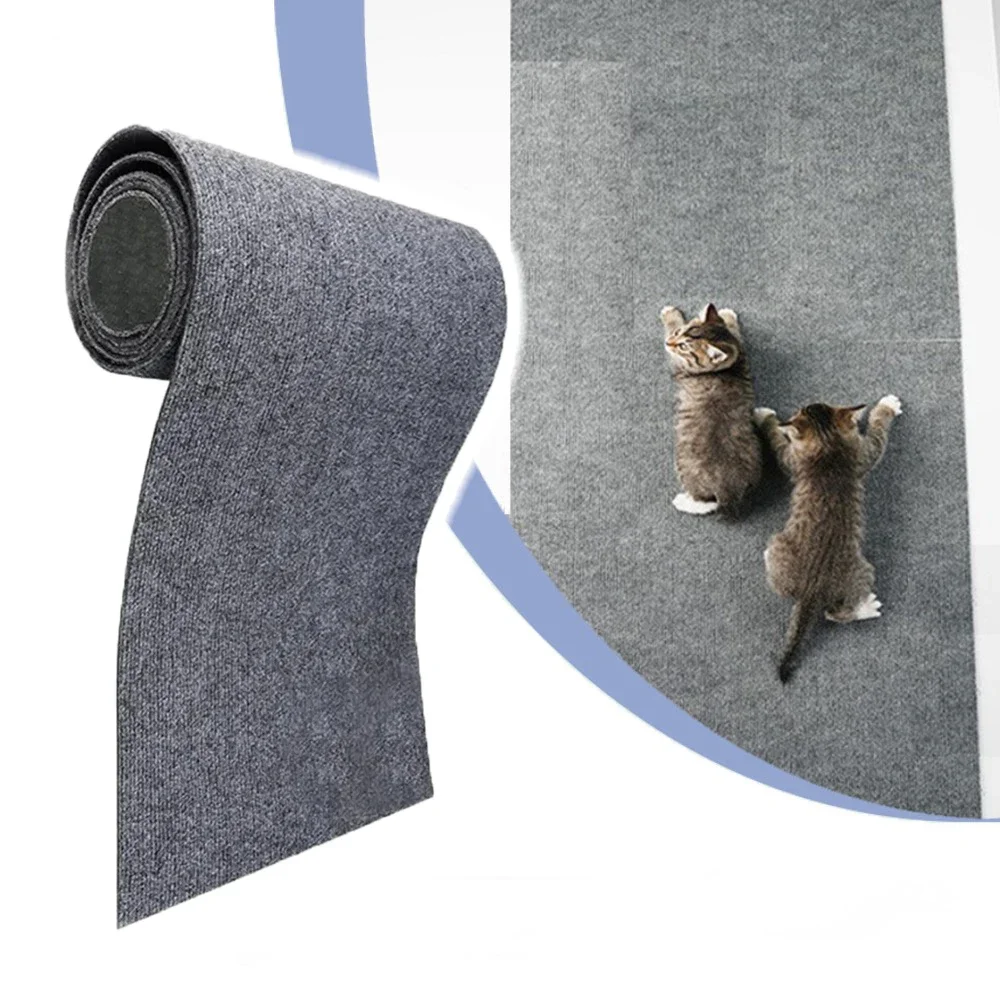 Anti Cat Scratch Sofa Cat Crawling Mat Grinding Climbing Frame Sofa Protection Self-adhesive Carpet Cats Scratch Board Cats Toys