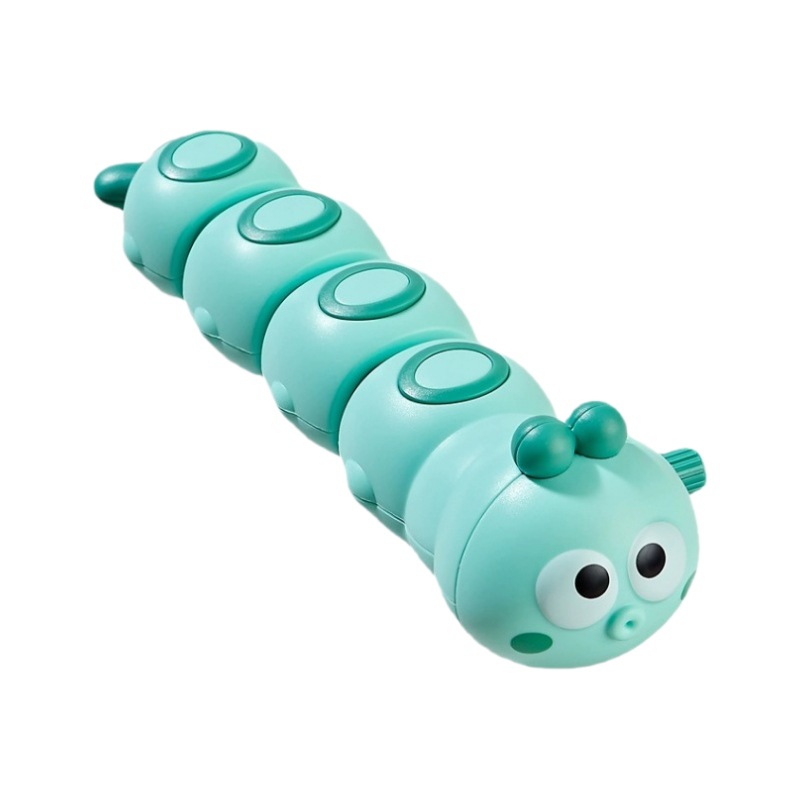 Dessin animé chenille encadenée pour enfants, mignon, mignon, amusant, en mouvement, en cours d'exécution, petits animaux, Guide interactif, jouet rampant pour bébé, cadeaux