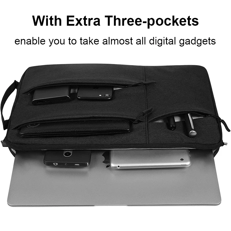 Bolsa para ordenador portátil, Funda para PC 13, 14, 15, 15,6, Funda, Funda portátil para Macbook Air Pro 12, 13,3, 14,1 pulgadas, Redmi Mac book M1