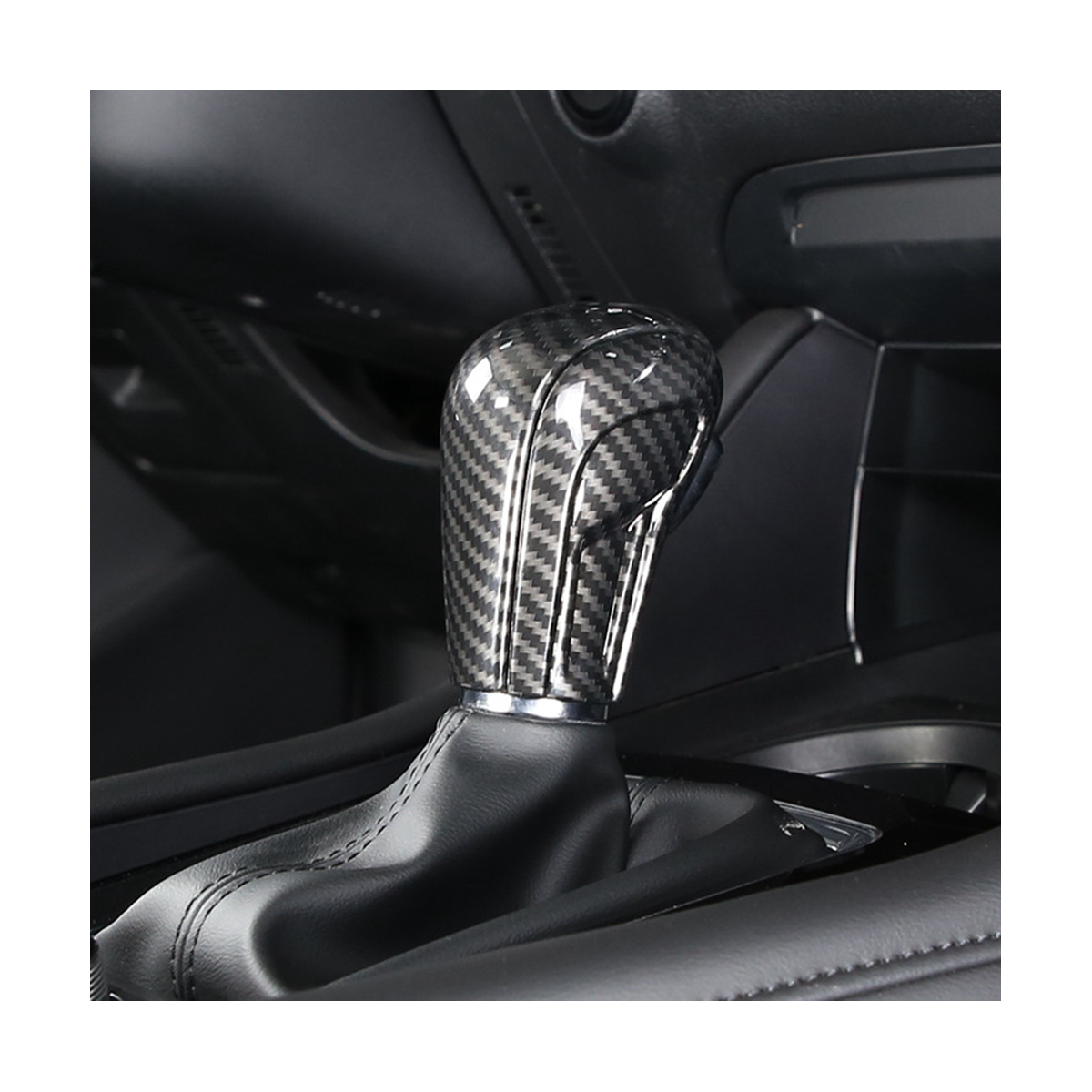 Car Gear Head Shift Knob Handle Cover Trim Sticker for Mazda 3 BP Axela CX-30 CX30 CX-50 2020-2022