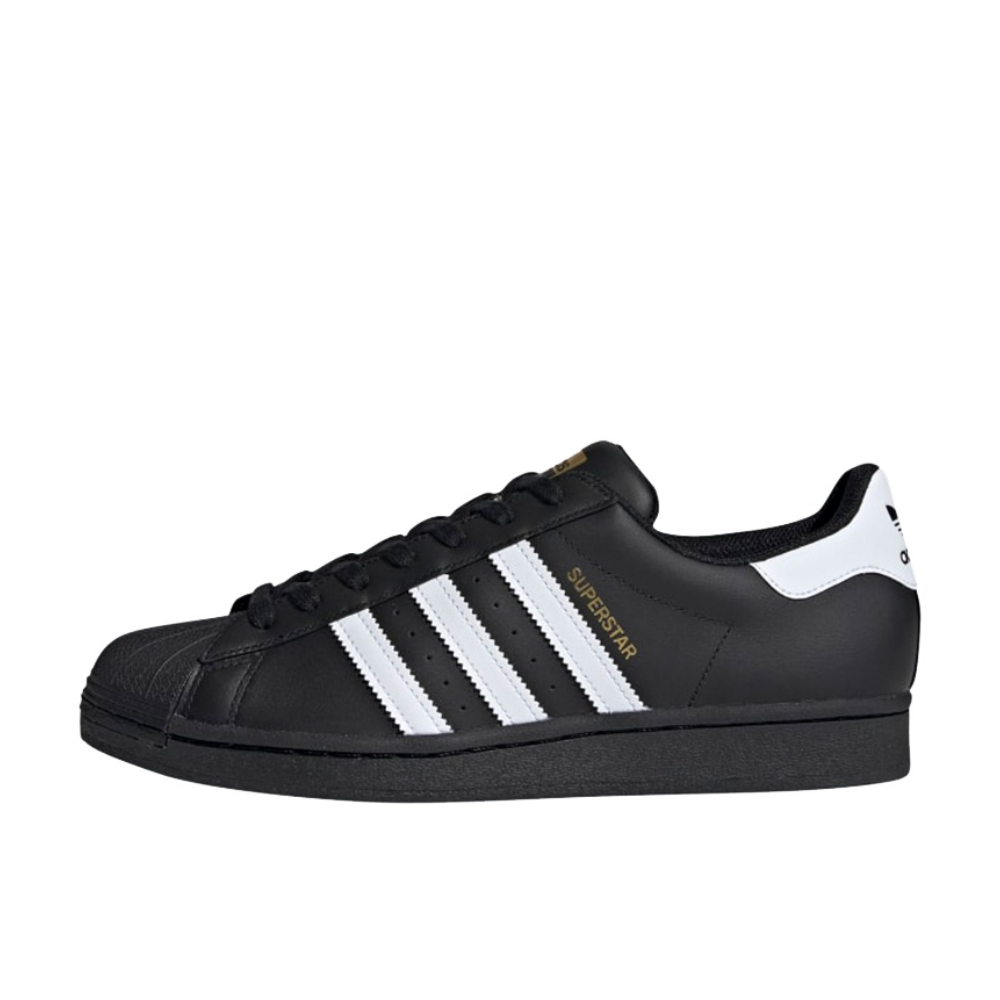 Adidas Superstar Original Men Women causal รองเท้าสเก็ตบอร์ดคลาสสิกสีดําสีขาวกลางแจ้งสบายกีฬารองเท้าผ้าใบ