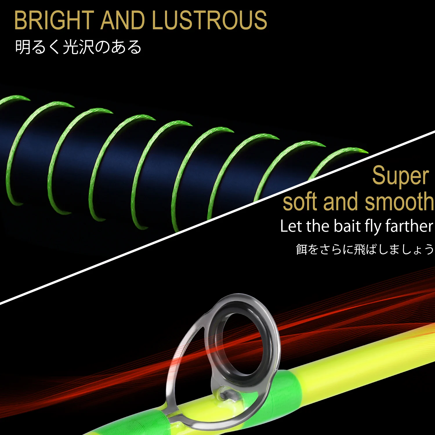 Sougayilang 4 Strands PE Braided Fishing Line 100M 300M 559M 1059M 18-66LB Multifilament Fishing Line Smooth Carp Fishing Pesca