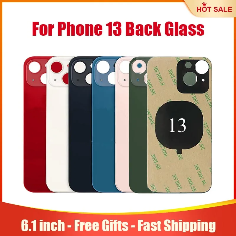 Reemplazo de cristal trasero para iPhone 13 de 6,1 pulgadas con kit de herramientas de reparación y adhesivo preinstalado envío gratis
