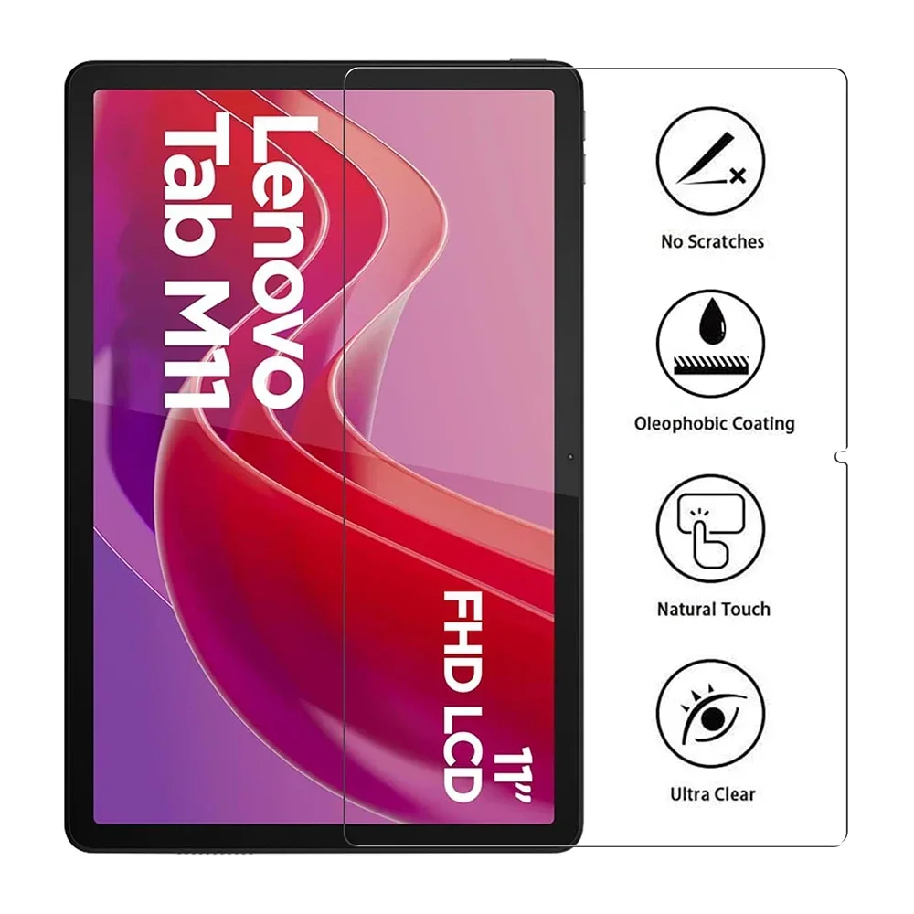 Für Lenovo Tab M11 2024 11 Zoll 9H gehärtetes Glas Displayschutzfolie TB-330FU TB-331FC Tablet Anti Scratch klare Schutzfolie