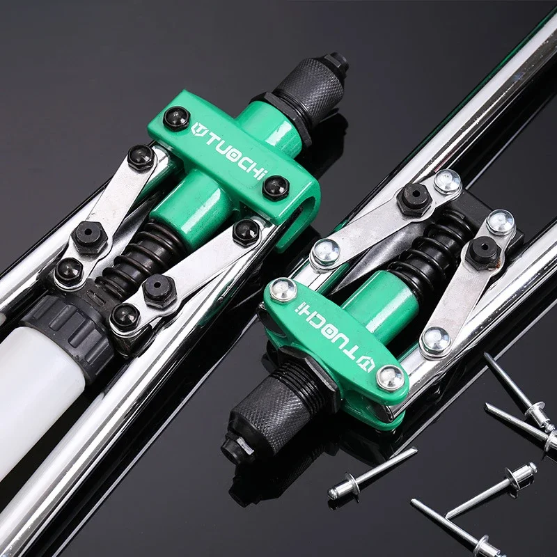 8/9.5/13/14/17 Inch Rivet Gun Hand Riveter Nail Rivet Gun Manual Handle Labor Saving  For 3/32-1/4Inch 2.4-6.4Mm Blind Rivet