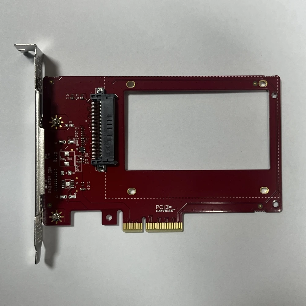 U2 adapter card U.2 adapter card SFF8639 interface to PCIe 3.0X4 hard disk adapter card for Intl P4800X P4610 P4510