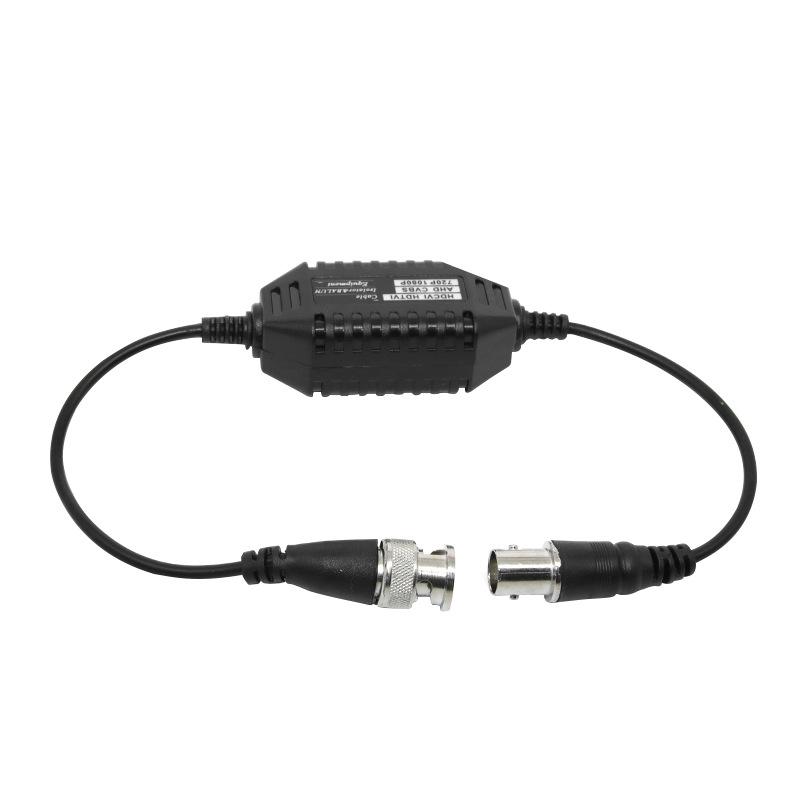Ground Loop Isolator, Balun Video, อุปกรณ์ป้องกันการรบกวน, Jamproof สําหรับ TVI, CVI, AHD, CVBS, BNC, อุปกรณ์เสริมกล้องวงจรปิดชายกับหญิง