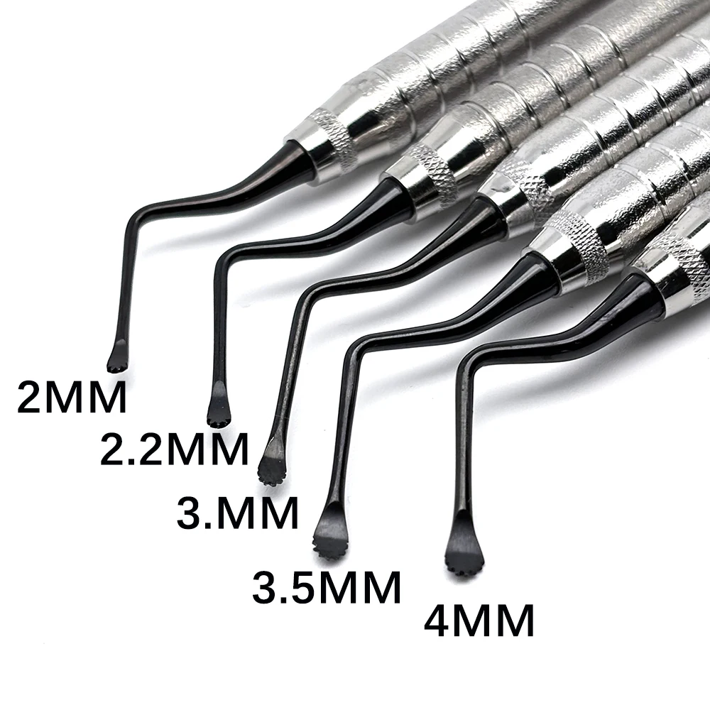 1Pcs Dental Gracey Jagged Curette Periodontal Bone Curettes Perio Dental Tooth Cleaning Scaler Dental Tool