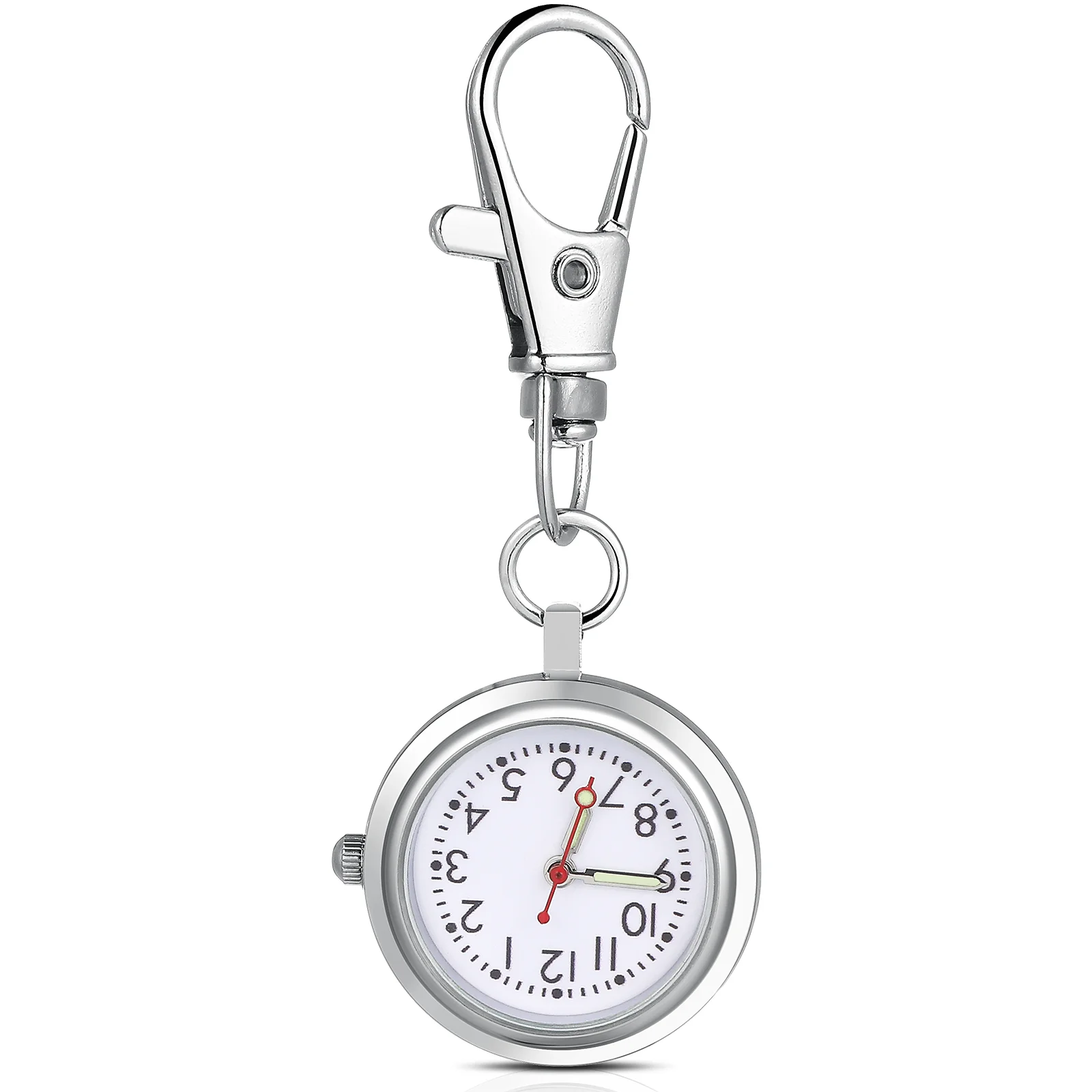 Krankenschwester-Tisch, runde Uhren, Schlüsselanhänger für Männer, Pflege, Anhänger, Armband, Material: Legierung, hängender Anhänger, Mann