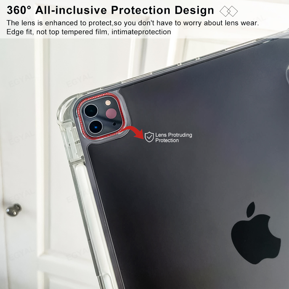 Pour iPad 11e génération étui A16 Funda iPad Pro 11 13 M4 2025 M2 M3 iPad Air 13 11 Air 5 4 iPad 10th 9th 8 7 Mini A17 Pro 12.9 couverture