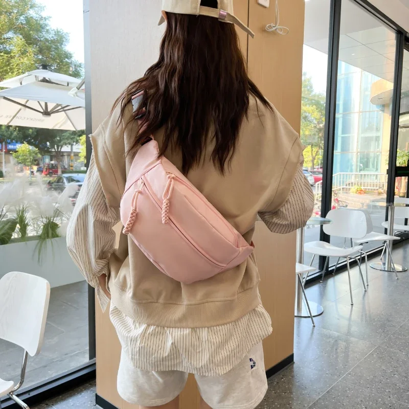 用途の広い女性用ウエストパック,カジュアルバッグ,軽量,シンプル,トレンディ,高品質,秋,2023