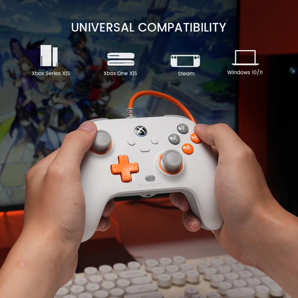 Игровой контроллер GameSir T7 Xbox Проводной геймпад для Xbox Series X, Xbox Series S, Xbox One, с джойстиком с эффектом Холла
