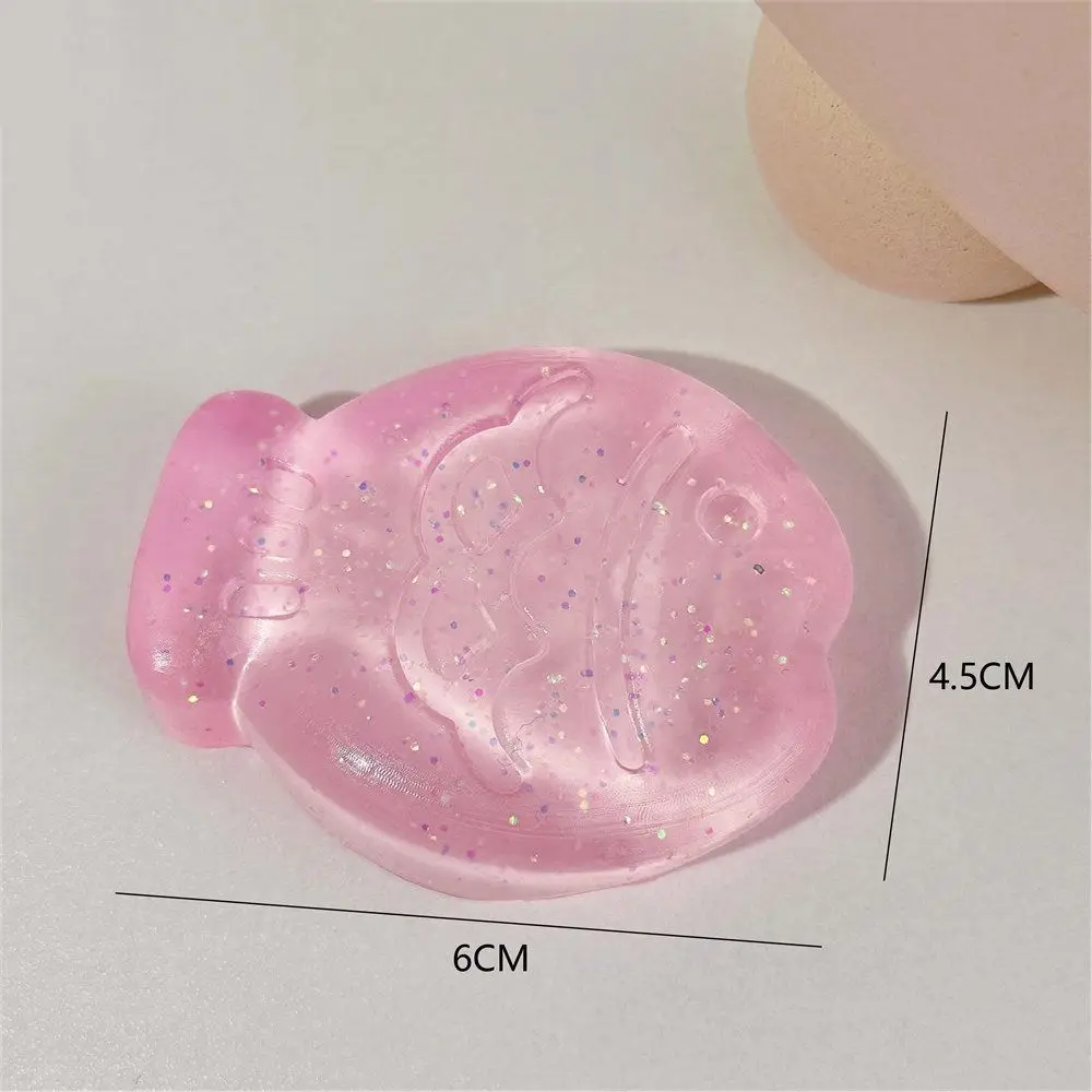 Kawaii Stress Relief Fidget Toy Ice Block Cat Paw Squeeze Toy Mini Fish Ice Cube Toys Party Favors