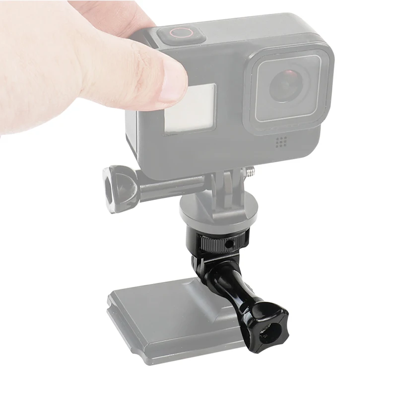 Universal 360 Swivel 1/4" Screw Converter Kit Mini Tripod Adapter with M5 Thumb Screw for Gopro 13 Insta360 X4/3 Action Camera