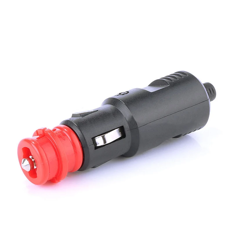 1PC Universal รถอะแดปเตอร์ไฟแช็กใหม่ 12V 24V รถชายไฟแช็กซ็อกเก็ตปลั๊กอะแดปเตอร์ปลั๊กชาย