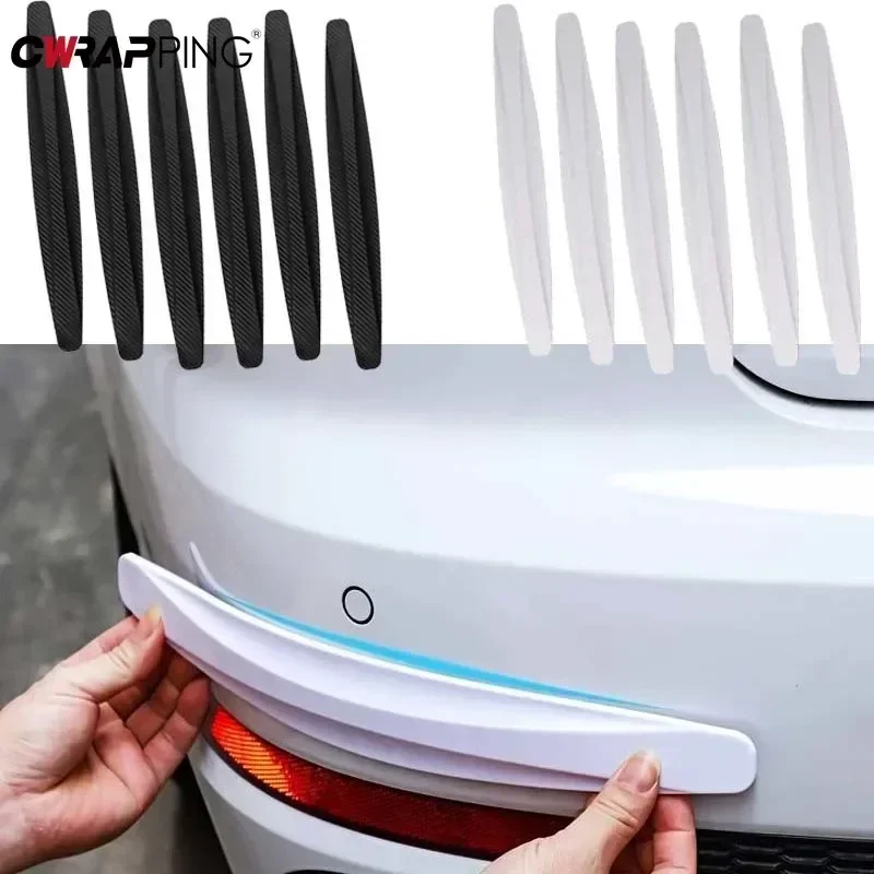 14x1.7cm Universele Front Auto Onderdelen Auto Deur Demper Hoek Auto Bumper Guard Protector Voertuig Accessoires