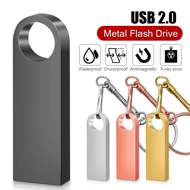 Флешка 128 ГБ USB креативный золотой ключ USB 2.0 USB флэш-накопитель 4 ГБ 8 ГБ 16 ГБ 32 ГБ 64 ГБ флэш-накопитель подарки