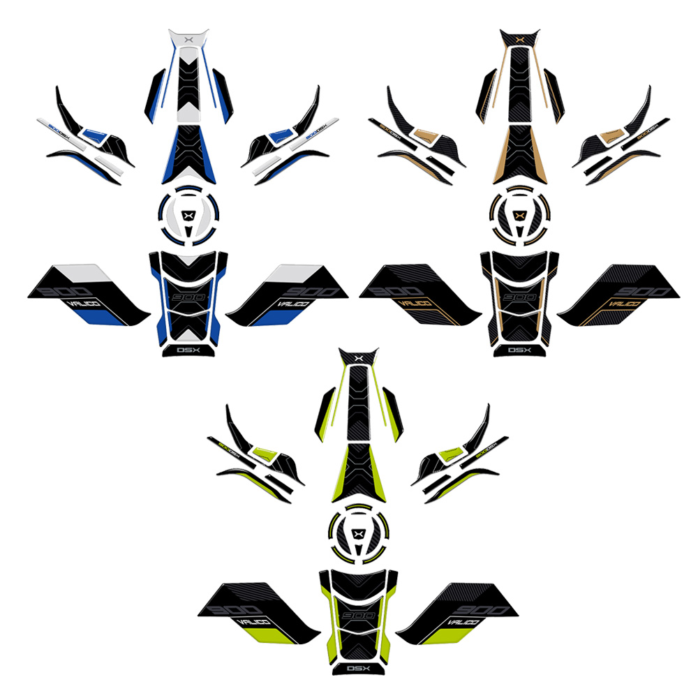 Ds900x 2024, аксессуары для мотоциклов, водонепроницаемая наклейка, 3D защитная наклейка из смолы, набор наклеек на бак для 900DSX