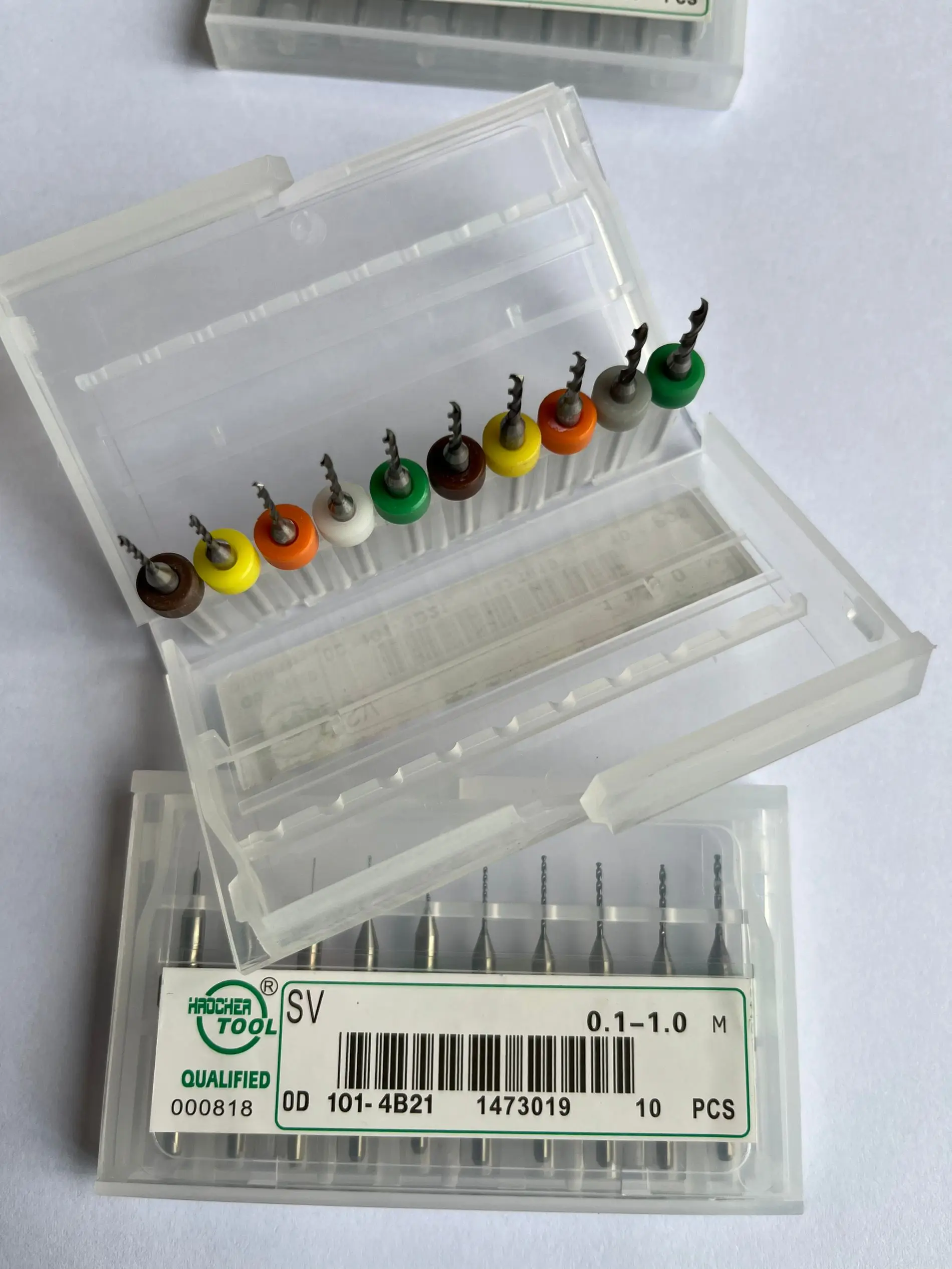 NEW 10 CÁI PCB Drill bit hợp kim vonfram trên shank khoan 0.1/0.3/0.35/0.4/0.45/0.5/0.55/0.6-3.175 mét bảng mạch CNC Khoan Bits
