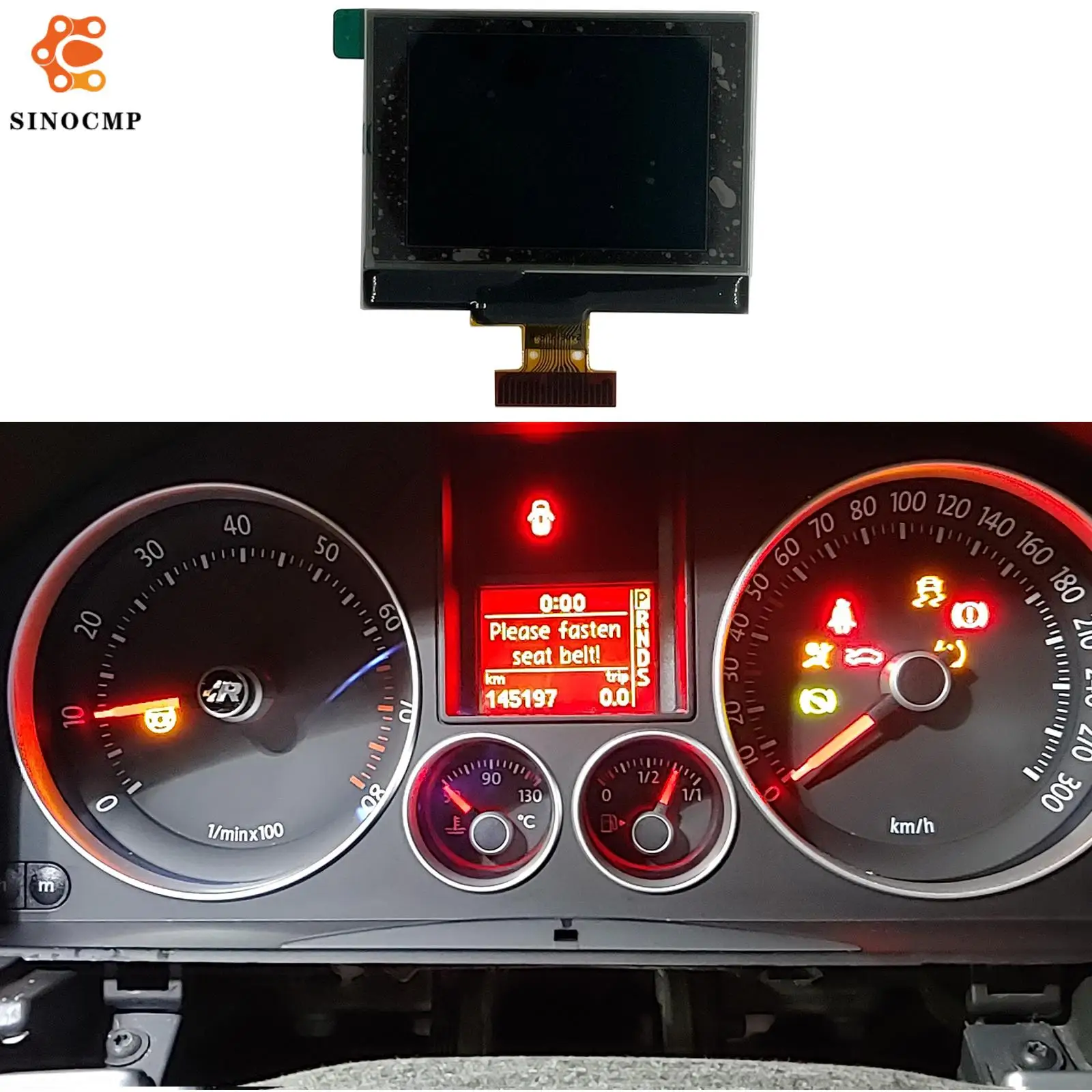 ЖК-экран приборной панели 1TD 920862   1К 0920861 М 92290206   Для VW Golf V Touran Passat Jetta Mk5 Seat Skoda автомобильные аксессуары