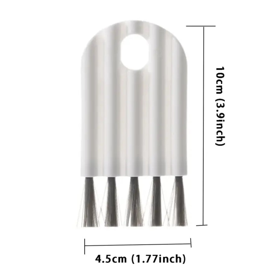 Teclado multifuncional Escova De Limpeza, Fenda, Garrafa Térmica Cup Lid, Bottle Mouth, Curved Handle